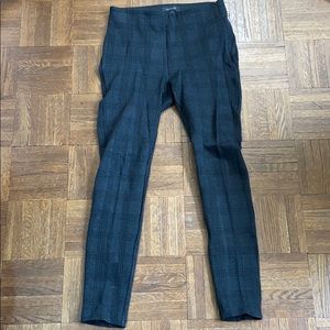 Skinny plaid leggings